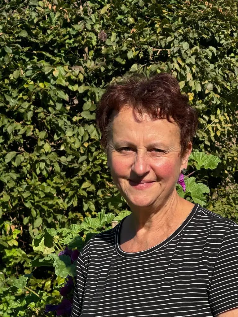 portrait de Lucie Janin, propriétaire du gite